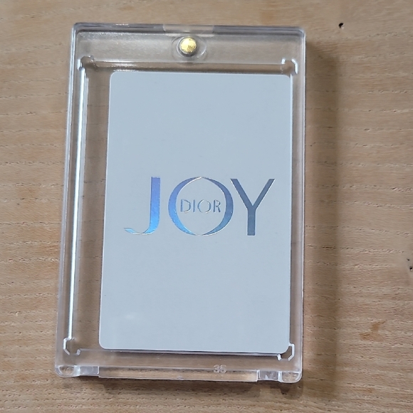 Dior Silver And White Playing Card In Case - Picture 2 of 2